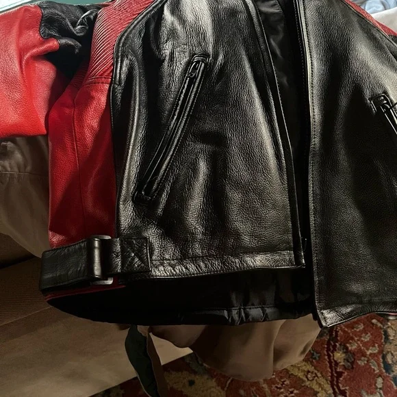 Wilsons leather motorcycle jacket - Picture 4 of 7